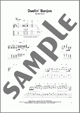 Duelin' Banjos(Eric Weissberg & Steve Mandell) 楽譜 ギター（その他） ダウンロード
