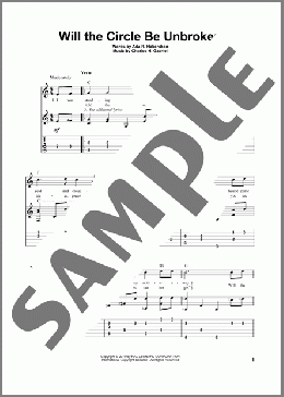 Will The Circle Be Unbroken(Charles H. Gabriel) 楽譜 ギター（その他） ダウンロード