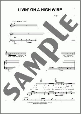 Livin' On A High Wire(Adam Hicks/Naomi Scott/Bridgit Mendler/Lemonade Mouth (Movie)) 楽譜 ピアノ & ボーカル & ギター ダウンロード