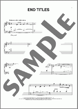 End Titles(Bruce Rowland/The Man From Snowy River (Movie)) 楽譜 ピアノ（ソロ） ダウンロード