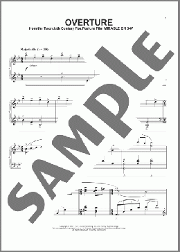 Overture (arr. Phillip Keveren)(Bruce Broughton/Phillip Keveren) 楽譜 ピアノ（ソロ） ダウンロード