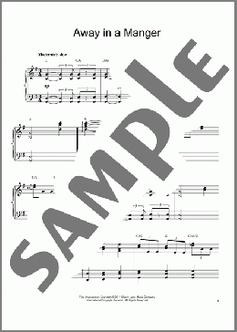 Away In A Manger [Gospel version](Traditional) 楽譜 ピアノ（ソロ） ダウンロード