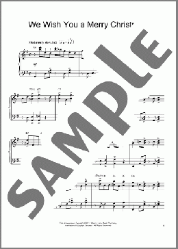 We Wish You A Merry Christmas [Gospel version](Traditional English Folksong) 楽譜 ピアノ（ソロ） ダウンロード