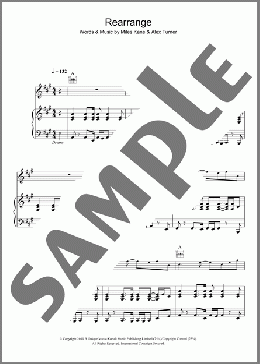 Rearrange(Miles Kane) 楽譜 その他 ダウンロード