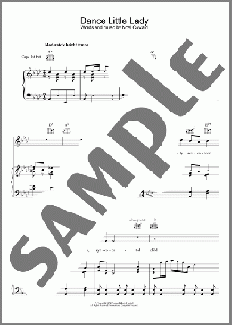 Dance Little Lady(Noel Coward) 楽譜 その他 ダウンロード
