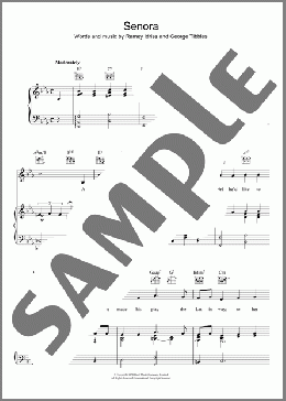 Senora(Jack Smith) 楽譜 その他 ダウンロード