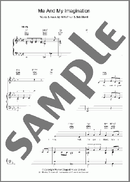 Me And My Imagination(Bob Merrill) 楽譜 その他 ダウンロード
