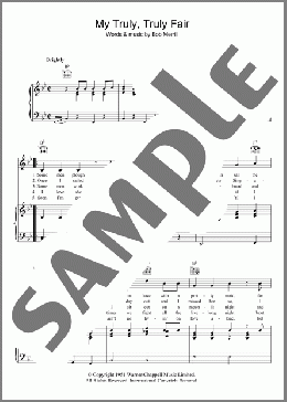 My Truly, Truly Fair(Bob Merrill) 楽譜 その他 ダウンロード