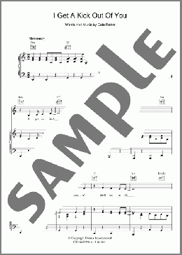I Get A Kick Out Of You(Cole Porter) 楽譜 その他 ダウンロード