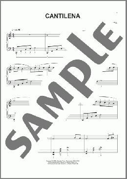Cantilena(Bob Waddell) 楽譜 ピアノ（ソロ） ダウンロード