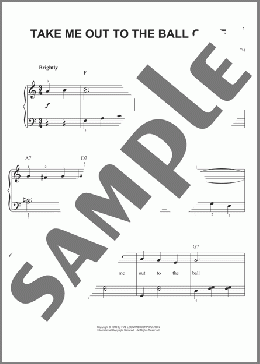 Take Me Out To The Ball Game(Jack Norworth) 楽譜 ピアノ（ソロ） ダウンロード