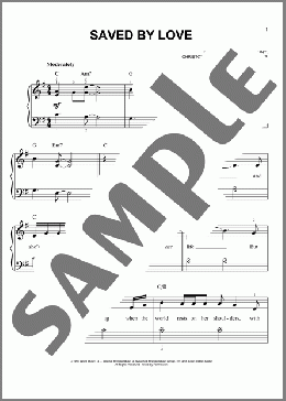 Saved By Love(Amy Grant) 楽譜 ピアノ（ソロ） ダウンロード