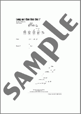 Long As I Can See The Light(Creedence Clearwater Revival) 楽譜 ギター（コード） ダウンロード