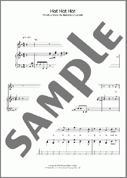 Hot Hot Hot(Arrow/Buster Poindexter) 楽譜 その他 ダウンロード