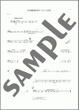 Somebody To Love(Jefferson Airplane) 楽譜 チェロ ダウンロード