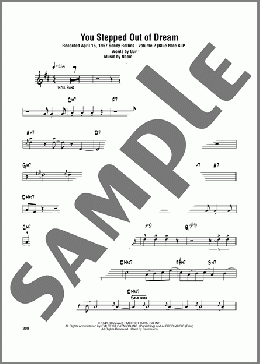 You Stepped Out Of A Dream(Sonny Rollins) 楽譜 テナーサックス（ソロ） ダウンロード