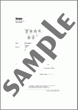 Deeper(Joel Houston/Marty Sampson/Hillsong United) 楽譜 ギター（コード） ダウンロード