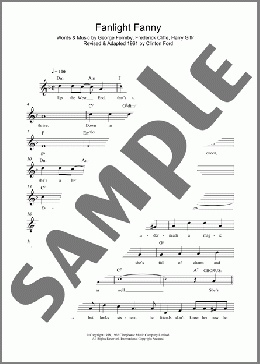 Fanlight Fanny(George Formby) 楽譜 その他 ダウンロード