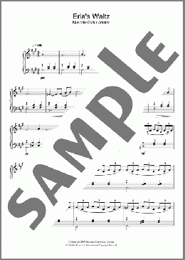 Erla's Waltz(Olafur Arnalds) 楽譜 ピアノ（ソロ） ダウンロード
