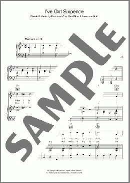 I've Got Sixpence(Desmond Cox) 楽譜 その他 ダウンロード