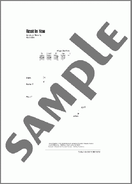 Rest In You(Joel Houston/Marty Sampson/Mia Fieldes/Hillsong United) 楽譜 ギター（コード） ダウンロード
