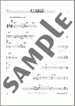 If I Could(Pat Metheny) 楽譜 その他 ダウンロード
