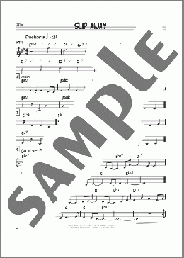 Slip Away(Pat Metheny) 楽譜 その他 ダウンロード