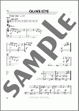 Calvin's Keys(Pat Metheny) 楽譜 その他 ダウンロード