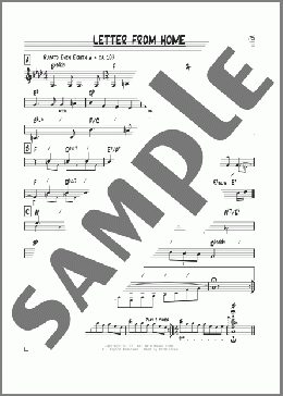 Letter From Home(Pat Metheny) 楽譜 その他 ダウンロード