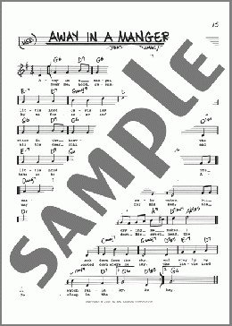Away In A Manger(Jonathan E. Spillman/John T. McFarland (v.3)) 楽譜 その他 ダウンロード