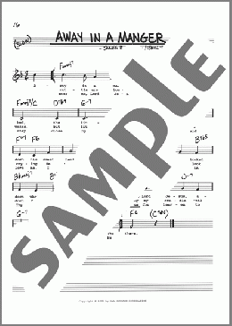 Away In A Manger(James R. Murray/John T. McFarland (v.3)) 楽譜 その他 ダウンロード