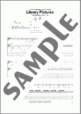 Library Pictures(Arctic Monkeys) 楽譜 ギター（ソロ） ダウンロード