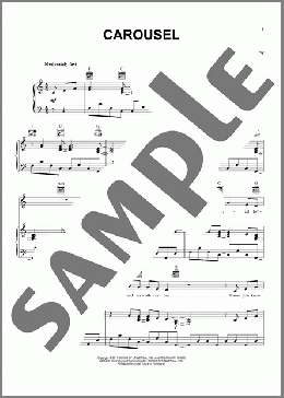 Carousel(Vanessa Carlton) 楽譜 ピアノ & ボーカル & ギター ダウンロード