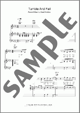 Tumble And Fall(Feeder) 楽譜 その他 ダウンロード