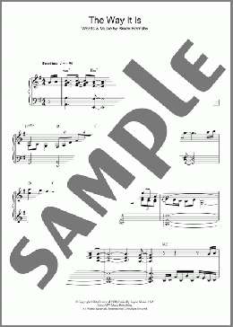 The Way It Is(Bruce Hornsby & The Range) 楽譜 その他 ダウンロード