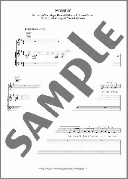 Frontin'(Jamie Cullum/Pharrell Williams) 楽譜 その他 ダウンロード