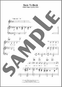 Back To Back(Glenn Miller) 楽譜 その他 ダウンロード