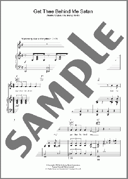 Get Thee Behind Me Satan(Ella  Fitzgerald) 楽譜 その他 ダウンロード