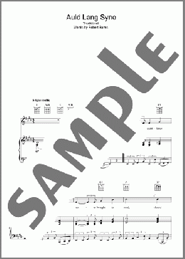 Auld Lang Syne(Robert Burns) 楽譜 その他 ダウンロード