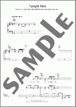 Twilight Time(The Platters) 楽譜 その他 ダウンロード