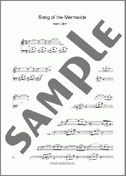 Song Of The Mermaids (from Oberon)(Carl Maria von Weber) 楽譜 ピアノ（ソロ） ダウンロード