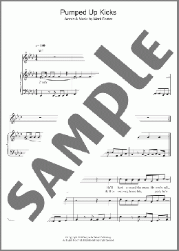 Pumped Up Kicks(Foster The People) 楽譜 その他 ダウンロード
