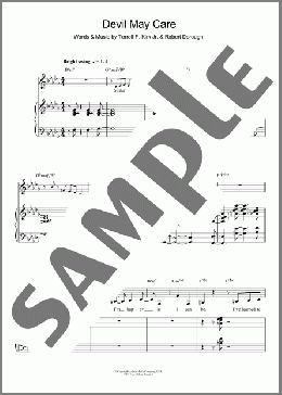 Devil May Care(Diana Krall/Jamie Cullum) 楽譜 その他 ダウンロード