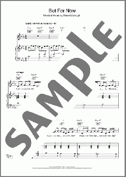 But For Now(Jamie Cullum) 楽譜 その他 ダウンロード