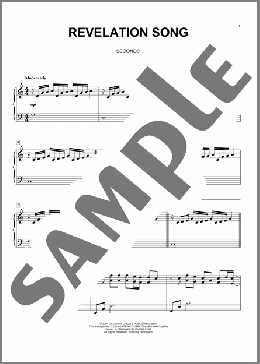 Revelation Song(Phillips, Craig & Dean) 楽譜 ピアノ（連弾） ダウンロード