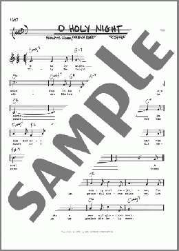 O Holy Night(John S. Dwight (trans.)) 楽譜 その他 ダウンロード