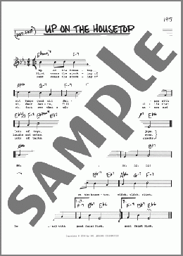 Up On The Housetop(B.R. Hanby) 楽譜 その他 ダウンロード