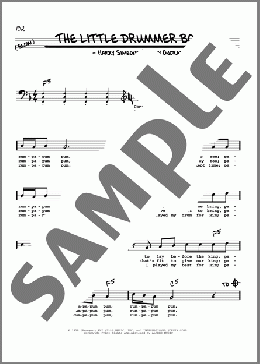 The Little Drummer Boy(Harry Simeone/Henry Onorati/Katherine Davis) 楽譜 その他 ダウンロード