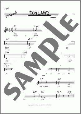 Toyland(Victor Herbert) 楽譜 その他 ダウンロード