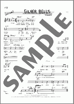 Silver Bells(Ray Evans/Jay Livingston) 楽譜 その他 ダウンロード